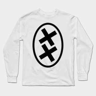 Double Cross Long Sleeve T-Shirt